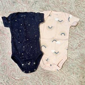 Petit Lem onesies size 3m